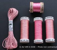 Pack Découverte Au Ver à Soie Gobelins et Surfine - Rose