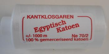 Coton Egyptien 70/2 blanc optique 1000 m