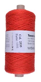 Soie Tussah rouge 2535